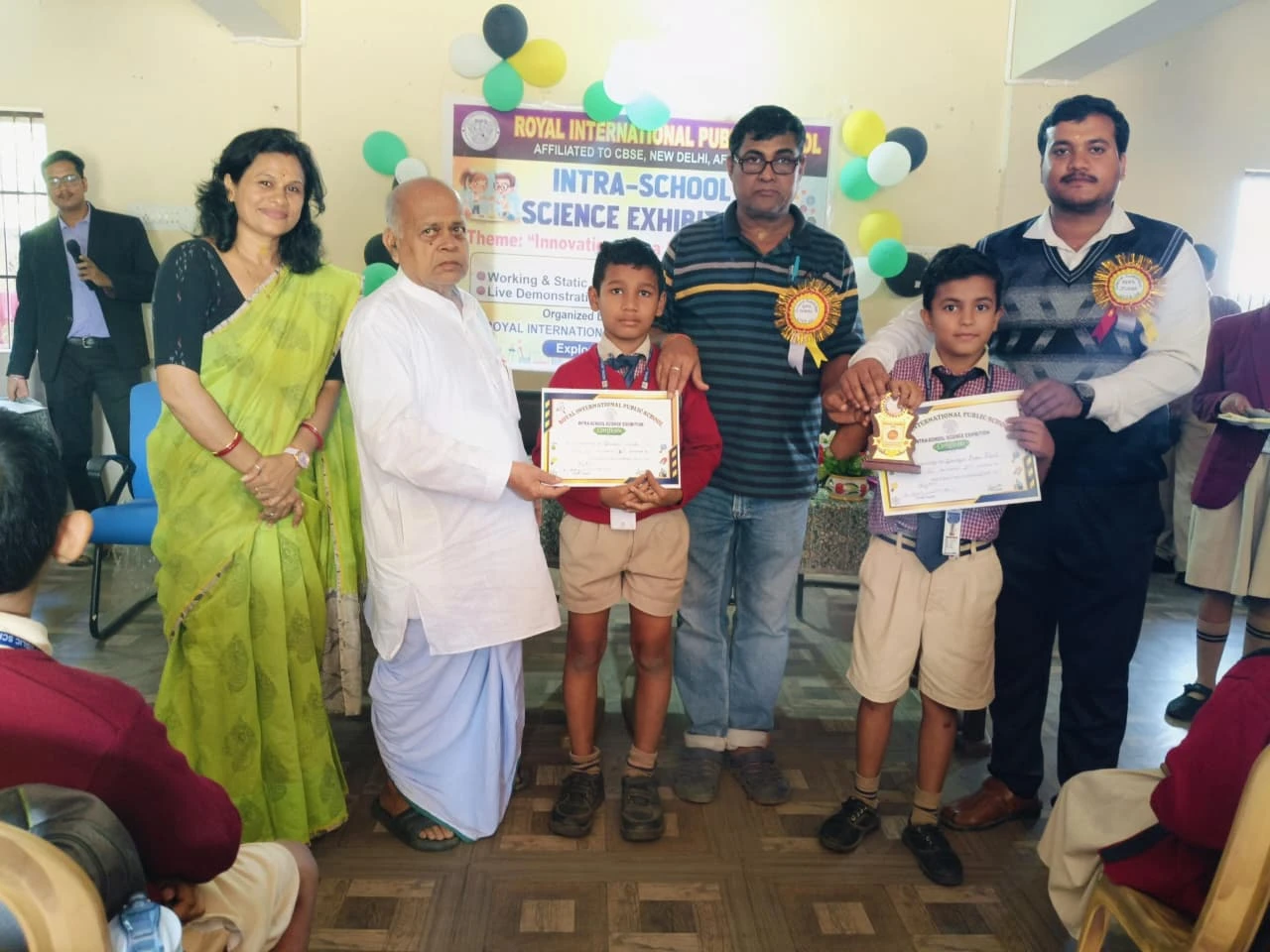 Students participating in school programmes