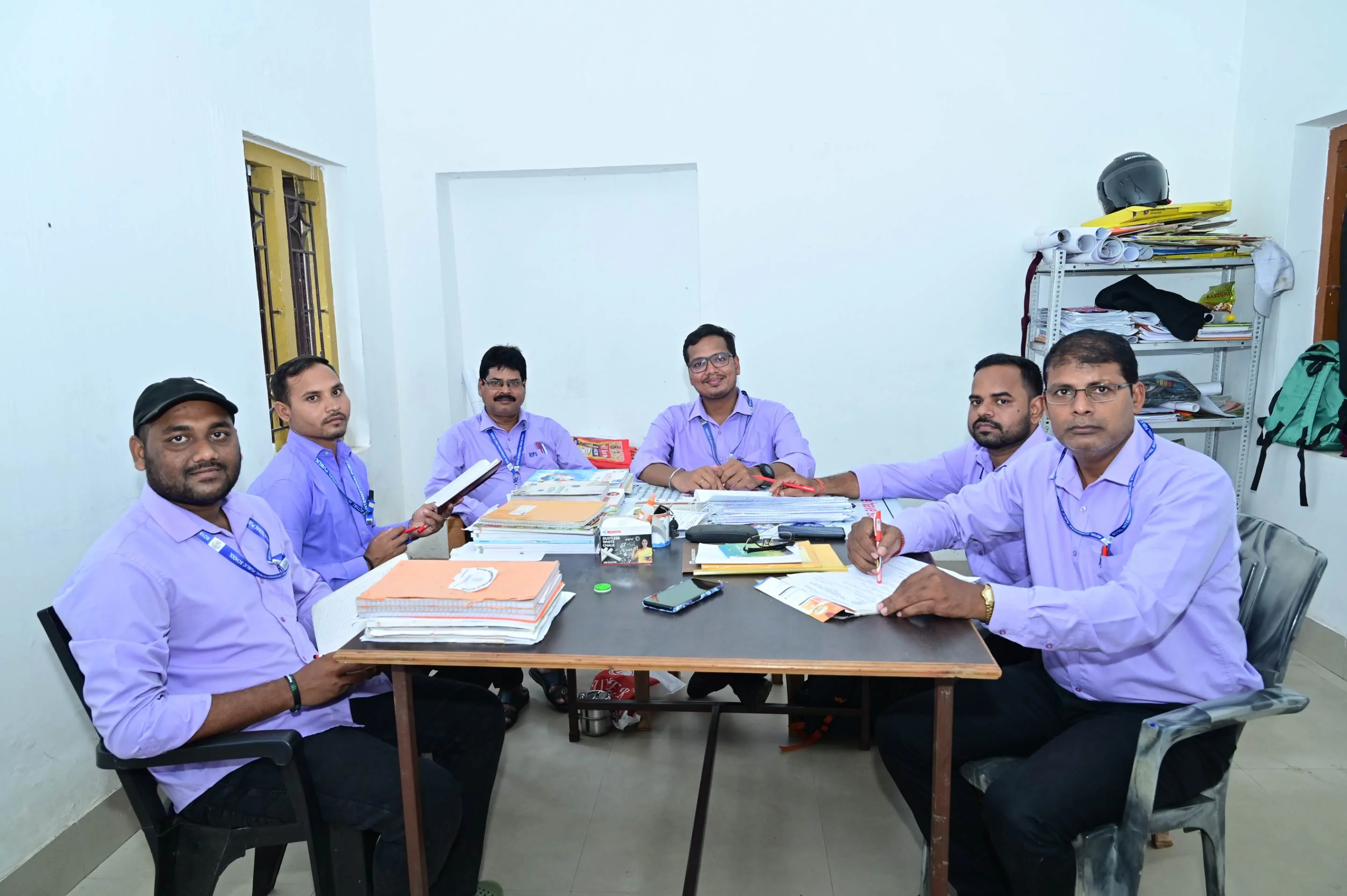 Male staff room